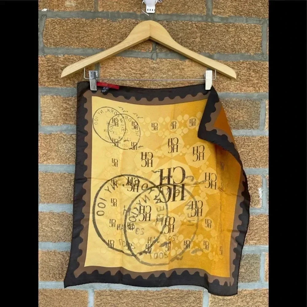 Carolina herrrera silk scarf